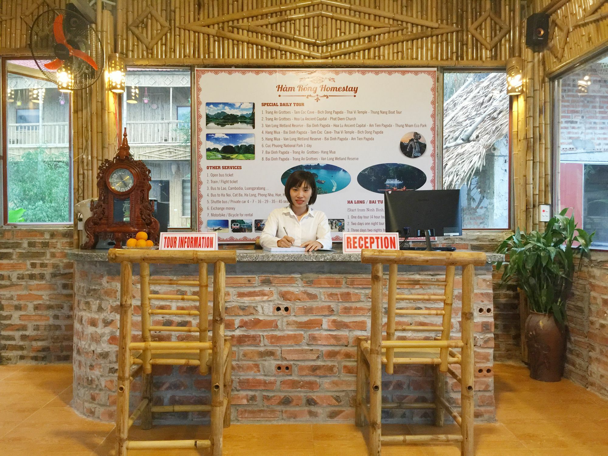 Ham Rong Homestay Ninh Binh Bagian luar foto